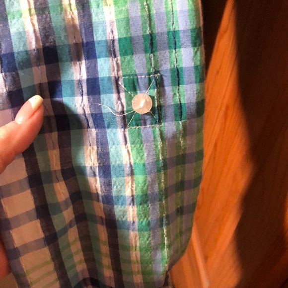 EUC ALIA PETITE BLOUSE SIZE 14P LS/ROLL UP!!! - Picture 4 of 8